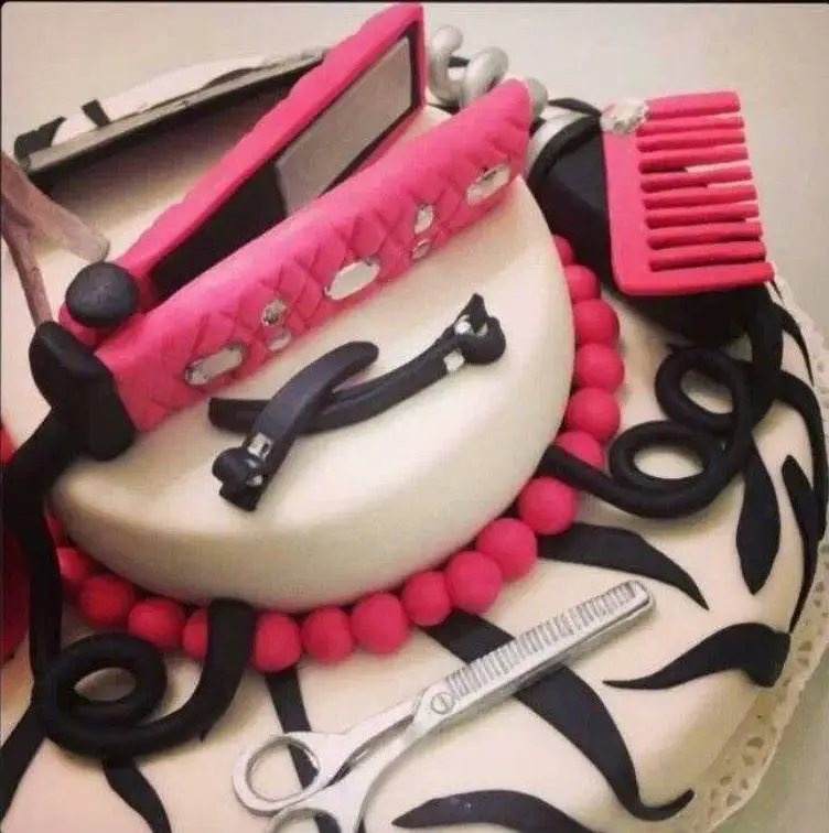 cosmetology birthday cakes
