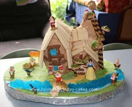 cottage birthday cake