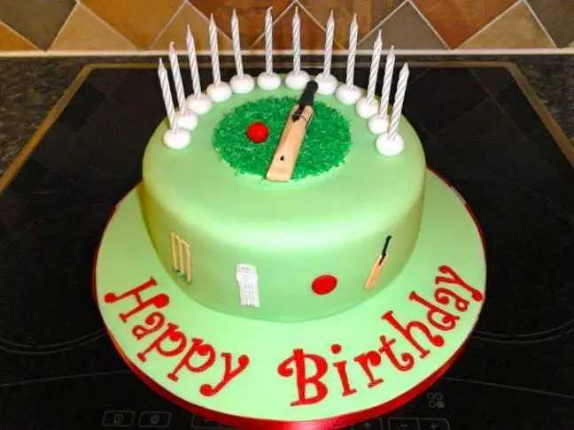 cricket birthday cake