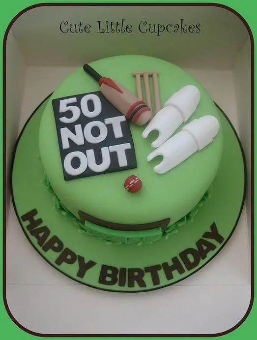 cricket birthday cake