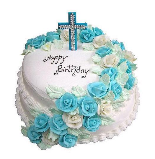 cross birthday cakes