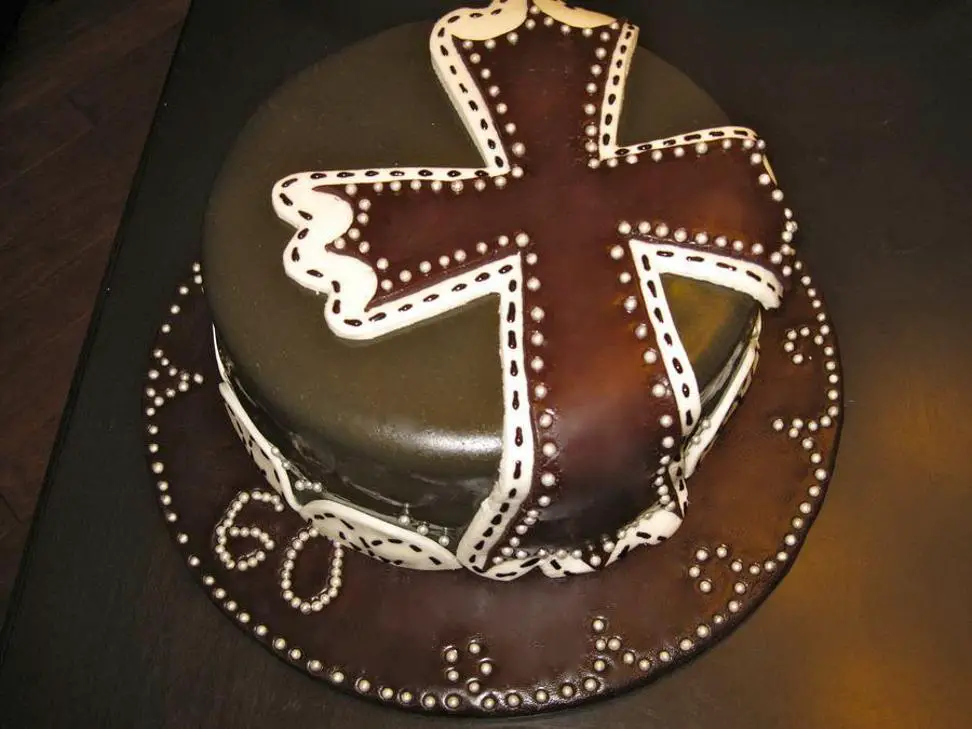 cross birthday cakes
