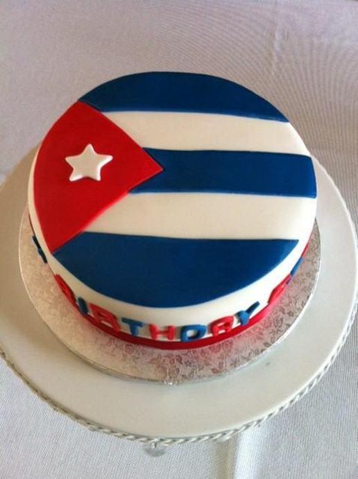 cuban birthday cake