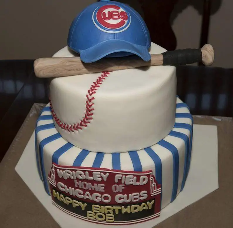 cubs birthday cake