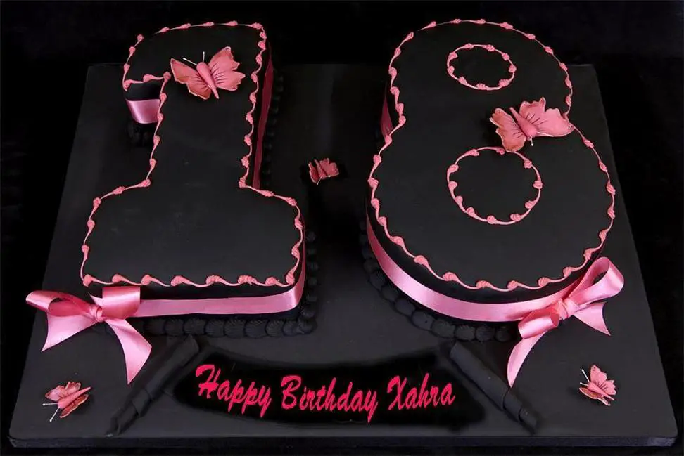 cute 18th birthday cakes