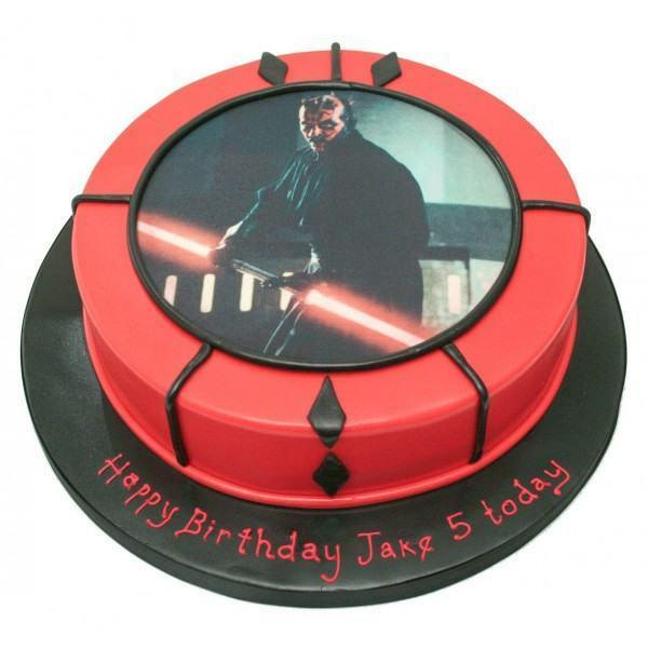 darth maul birthday cake