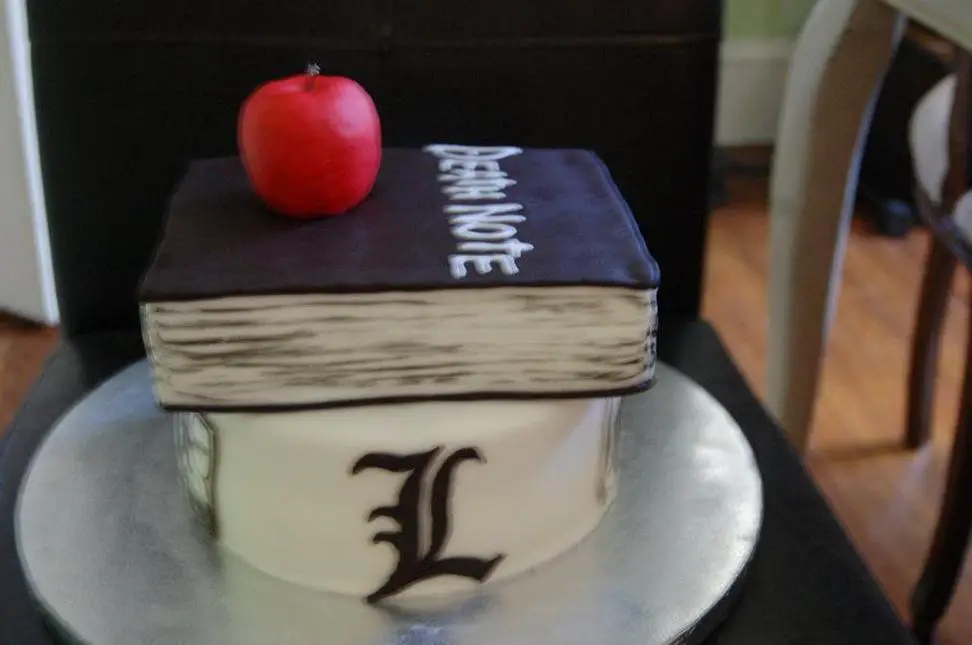 death note birthday cake