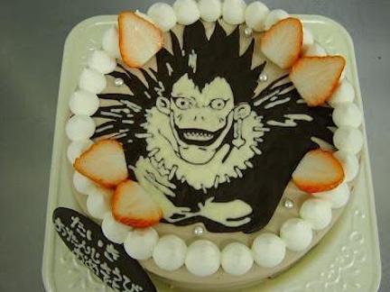 death note birthday cake