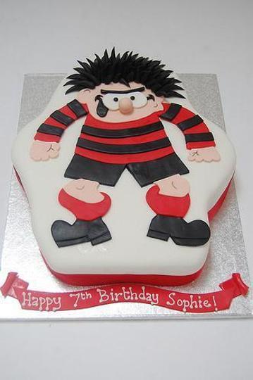 dennis the menace birthday cake