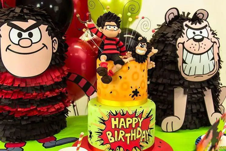 dennis the menace birthday cake