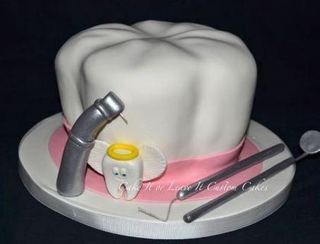 dentist birthday cake
