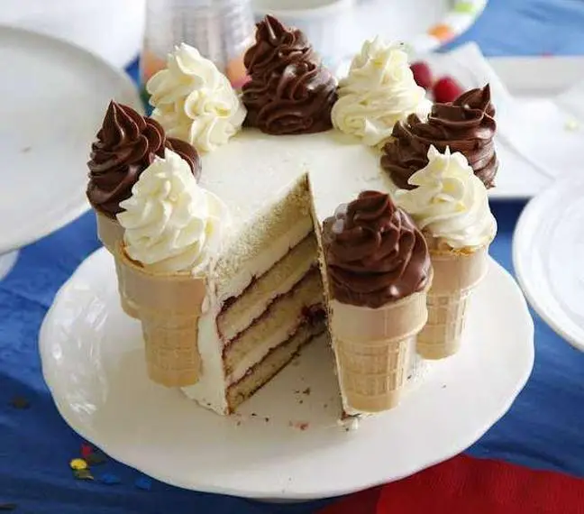 dessert birthday cake