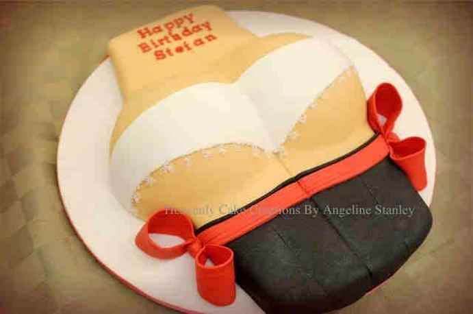 dirty birthday cakes for men