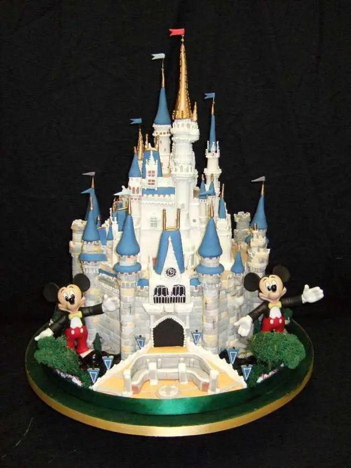 disney castle birthday cakes