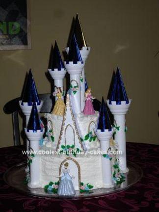 disney castle birthday cakes