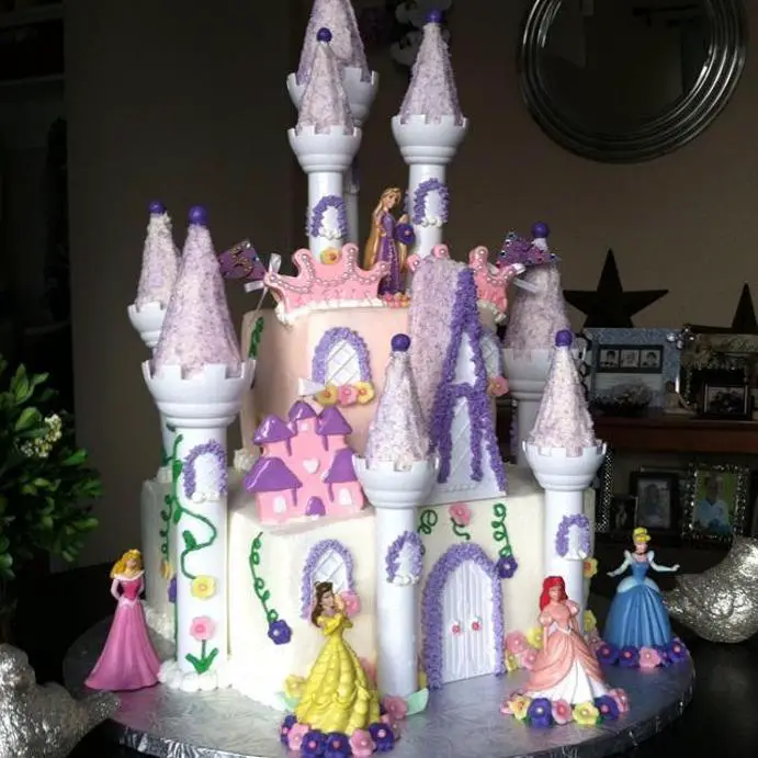 disney castle birthday cakes