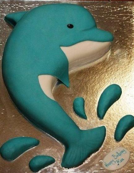 dolphin birthday cakes