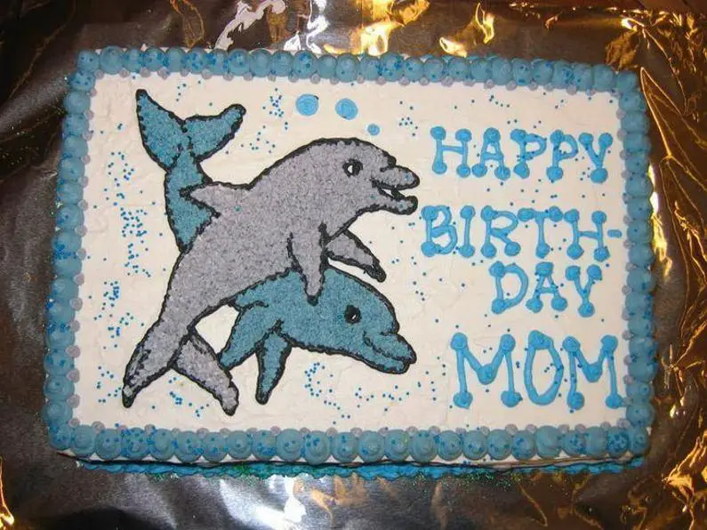 dolphin birthday cakes