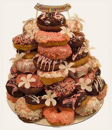 Donut Birthday Cake Ideas