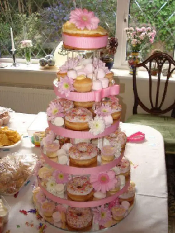 doughnut birthday cake ideas