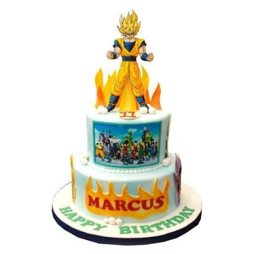Dragon ball z birthday cakes
