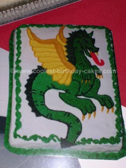 dragon birthday cakes