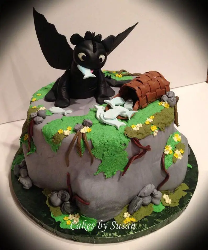 dragon birthday cakes