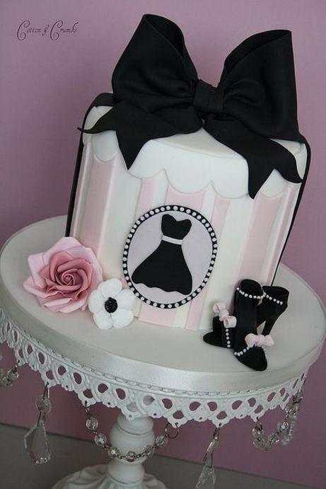 dress birthday cake