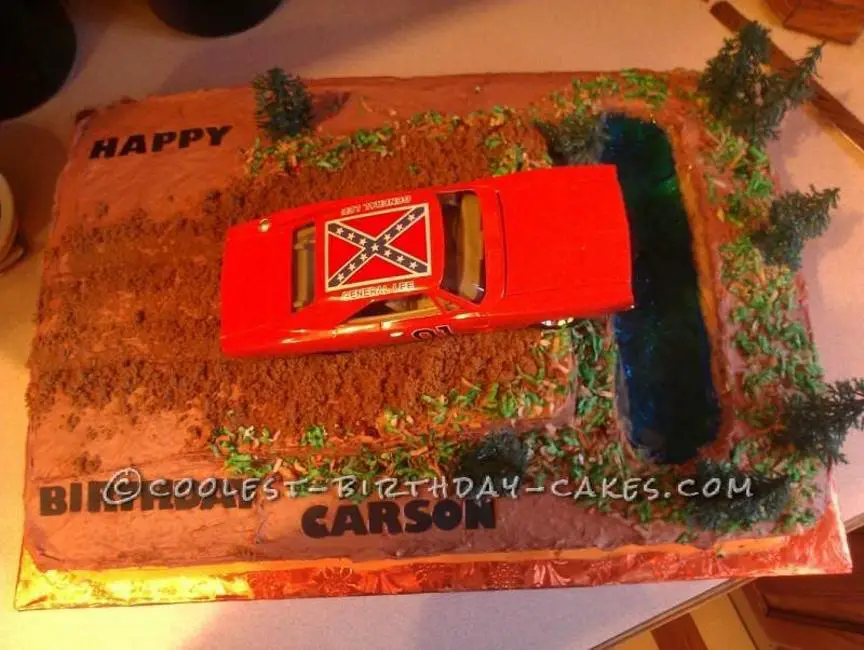 dukes of hazzard birthday cakes