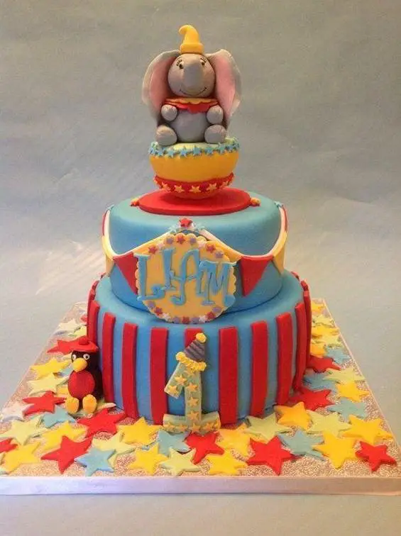 dumbo birthday cake