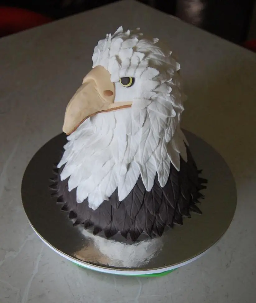eagle birthday cake