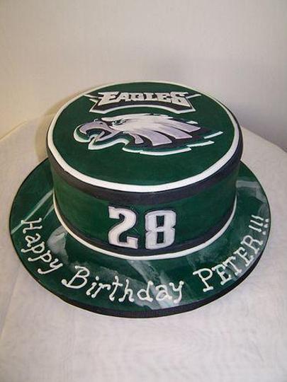 Eagles Birthday Cake Thesmartcookiecook