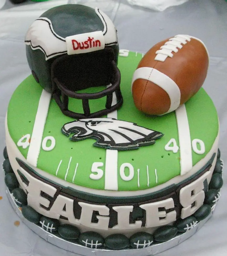 eagles birthday cake