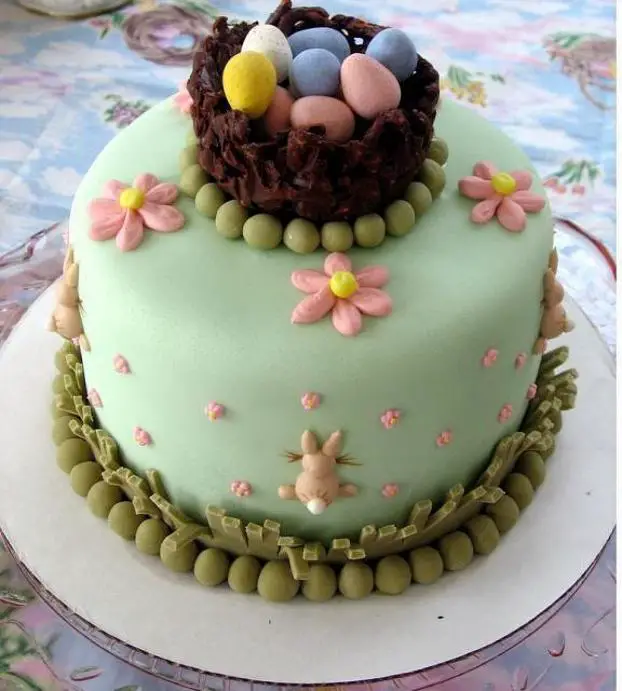 easter themed birthday cakes