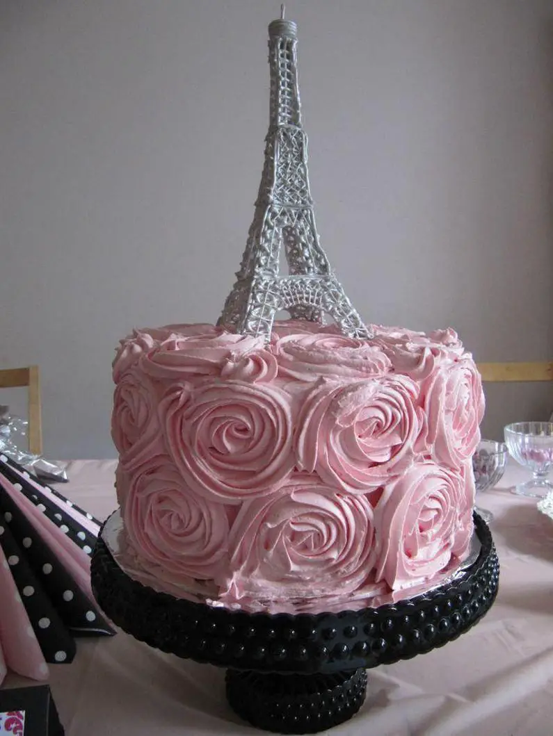eiffel tower birthday cakes