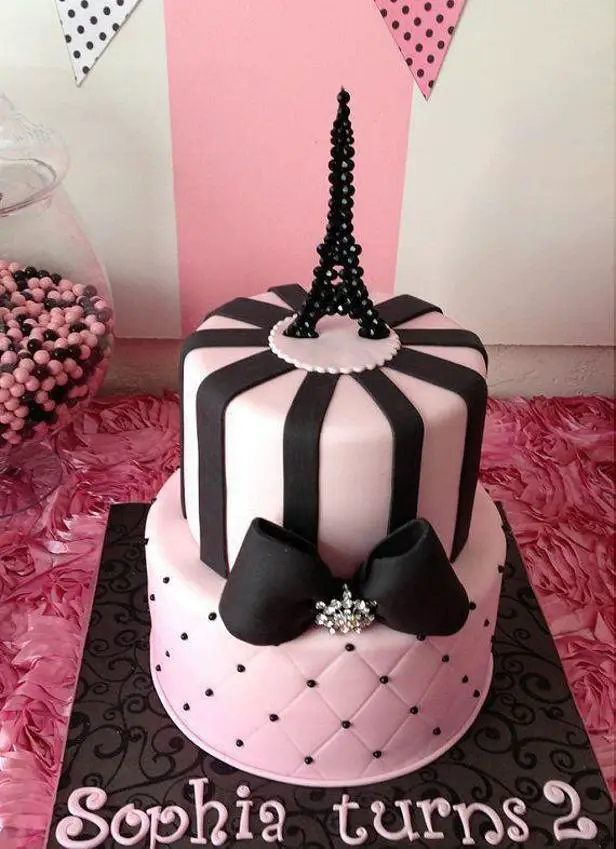 eiffel tower birthday cakes