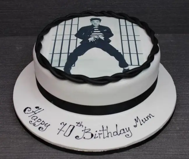elvis presley birthday cakes