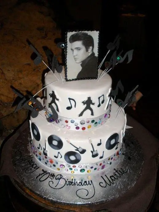 elvis presley birthday cakes