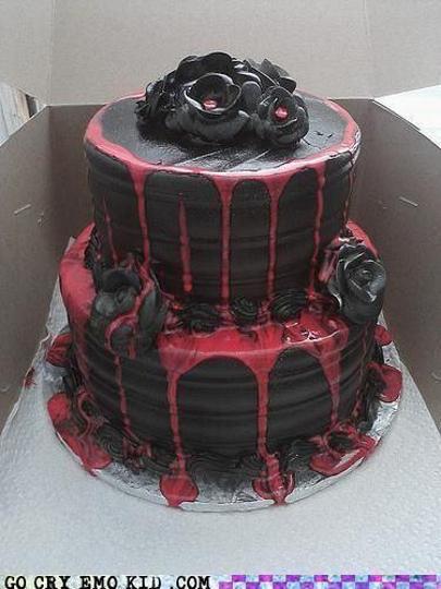 emo birthday cakes