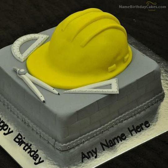 engineer birthday cake