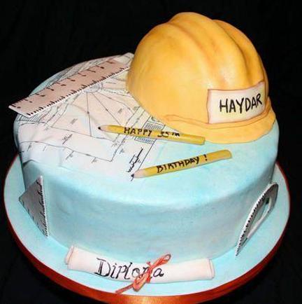 engineer birthday cake