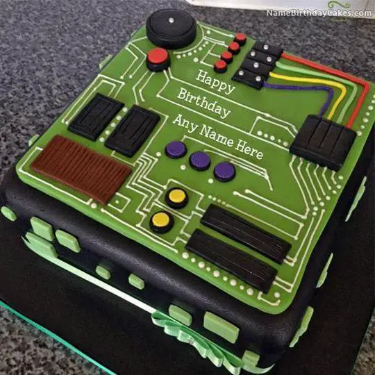 engineer birthday cake