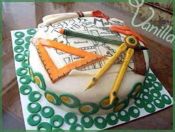 engineer birthday cake