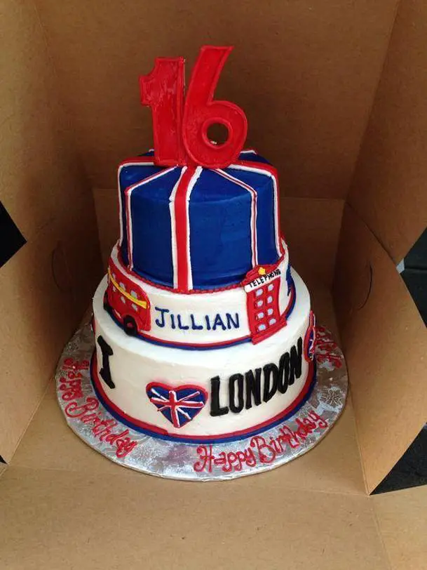 england birthday cake
