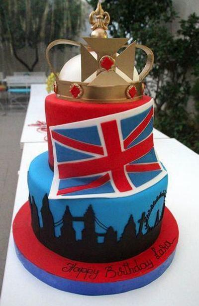 england birthday cake