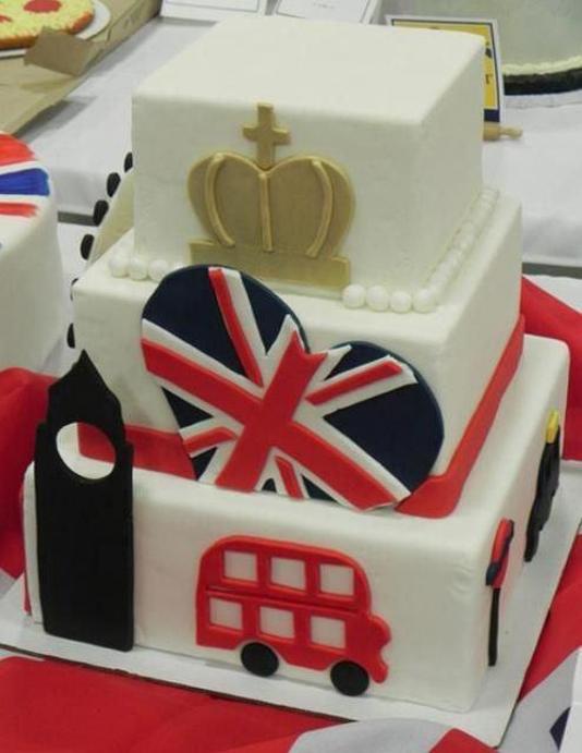 england birthday cake