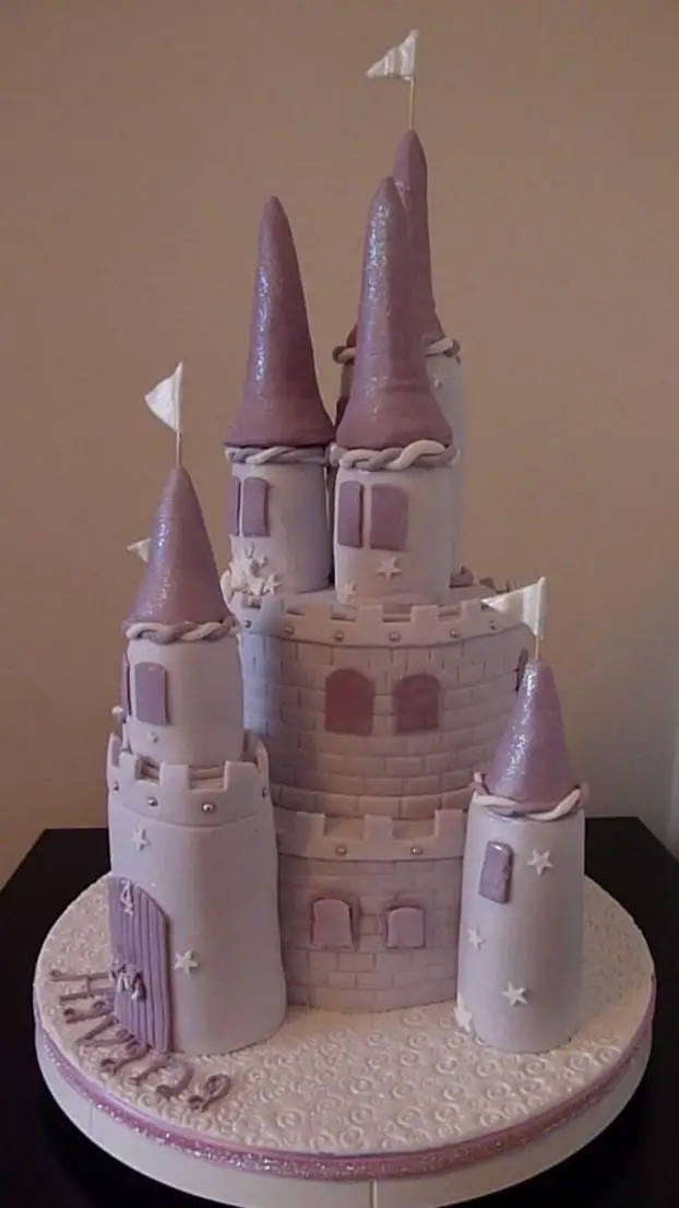 fairy castle birthday cakes