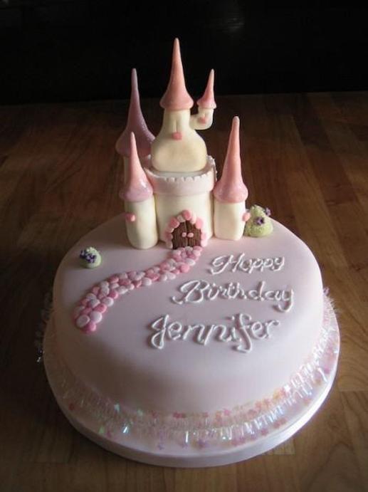 fairy castle birthday cakes