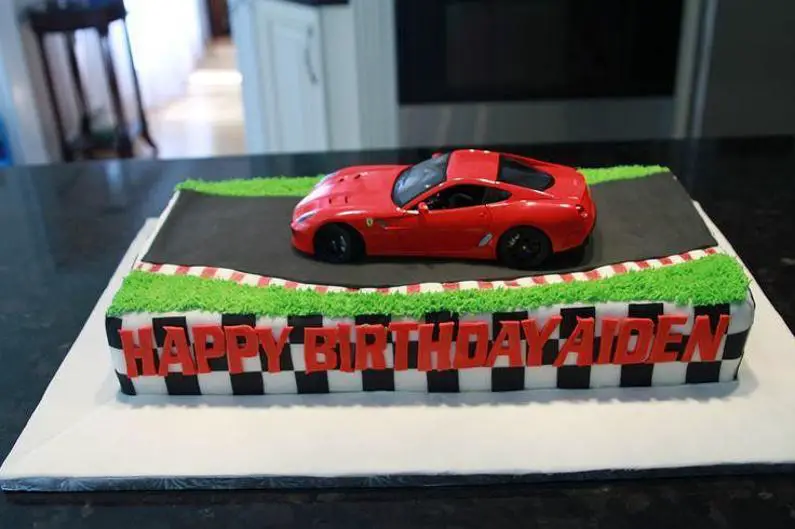 ferrari car birthday cakes