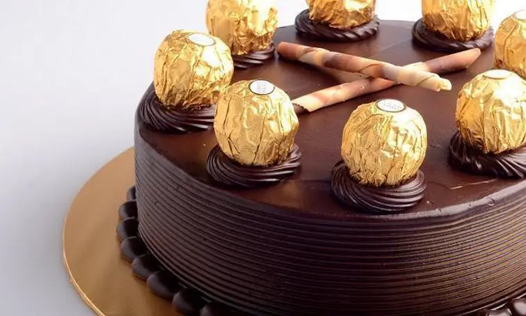 ferrero rocher birthday cake